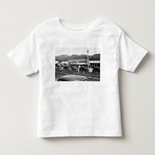 Rockaway, Oregon Main Business Section Kinder Shirts (Voorkant)