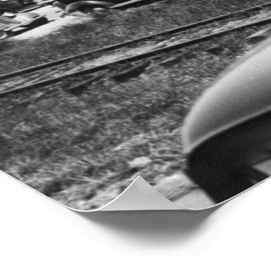 Rockaway, Oregon Main Business Section Poster (Hoek)