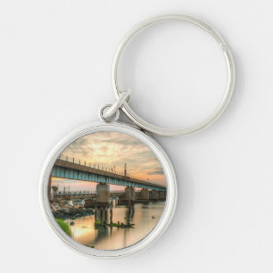 Rockaway Train Bridge Sleutelhanger