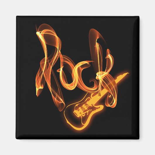 Rockbrandbord Magneet (Voorkant)