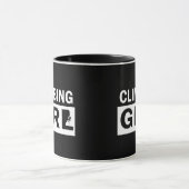 Rockclimbing girl mok (Midden)