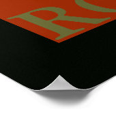 rockdrummer poster (Hoek)