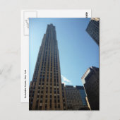 rockefeller bldg briefkaart (Voorkant / Achterkant)