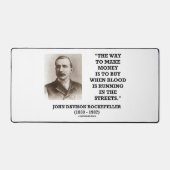 Rockefeller Buy When Blood Is Running In Streets Bureaumat (Voorkant)