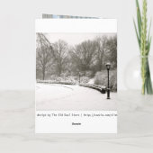 Rockefeller Center Christmas Tree Cartes de voeux (Dos)