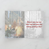 Rockefeller Center Christmas Tree Cartes de voeux (Intérieur)