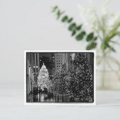 Rockefeller Center Christmas Tree Postcard Feestdagenkaart (Staand voorkant)