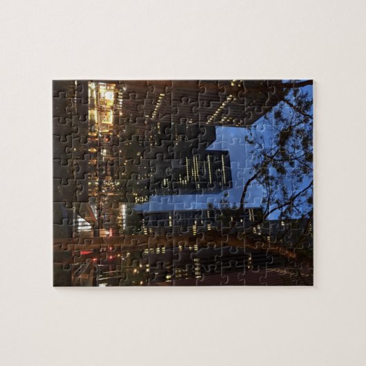 Rockefeller Center Dawn NYC Architecture New York Legpuzzel (Horizontaal)