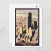 Rockefeller Center New York Briefkaart (Voorkant / Achterkant)