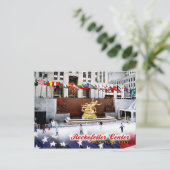 Rockefeller Center, New York City Briefkaart (Staand voorkant)