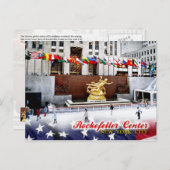 Rockefeller Center, New York City Briefkaart (Voorkant / Achterkant)