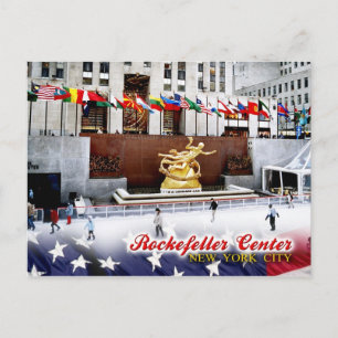 Rockefeller Center, New York City Briefkaart