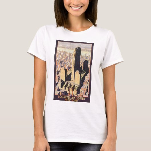 Rockefeller Center New York T-shirt (Voorkant)