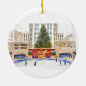 Rockefeller Center Plaza Arbre de Noël Ornement (Dos)