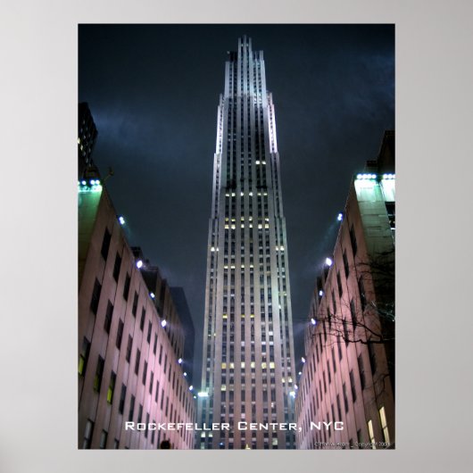 Rockefeller Center Poster (Voorkant)