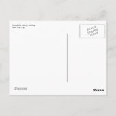 Rockefeller Center, Rooftop, New York City  Briefkaart (Achterkant)