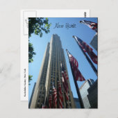 rockefeller gemarkeerd briefkaart (Voorkant / Achterkant)