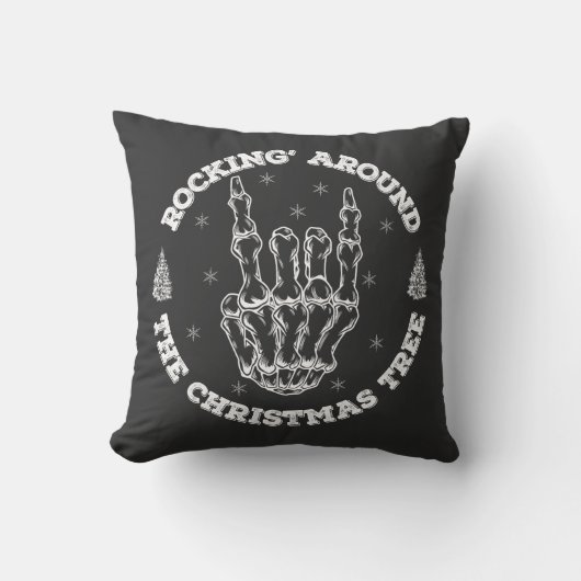  rocken rond de kerstboom kussen (Voorkant)