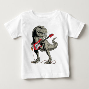 Rockende T-Rex: Dinosaurus die elektrische gitaar