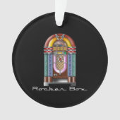 Rocker Box JukeBox Retro Rock Ornament (voorkant)