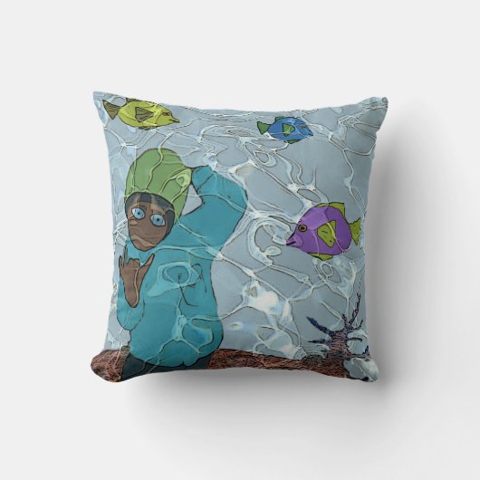 Rocker Boy Cushion Kussen (Voorkant)