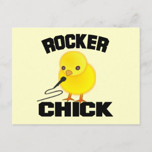 Rocker Chick Briefkaart