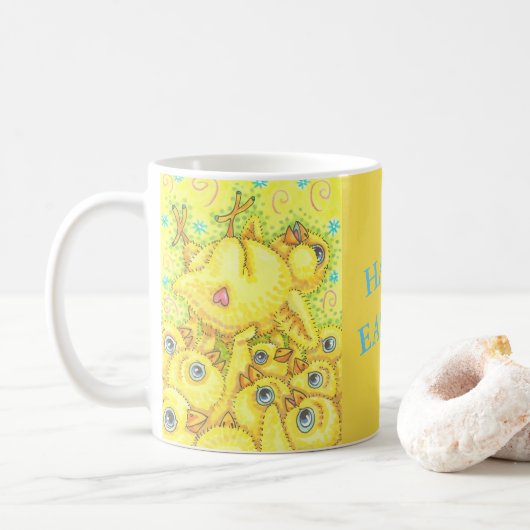 ROCKER CHICK MOSH PIT EASTER MUG (Avec donut)