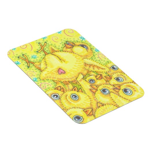 ROCKER CHICK SPRING MOSH PIT MAGNET Rectangle Magneet (Rechterzijde)