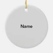 Rocker Dad Ornament (Achterkant)