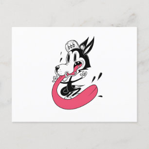 Rocker Dog Briefkaart