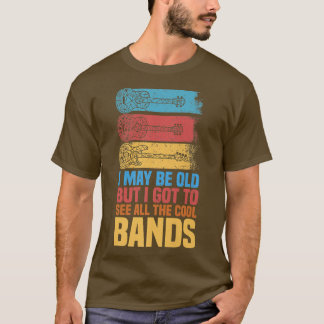 Rocker en Guitar Lover moeten alle coole Ba zien T-shirt