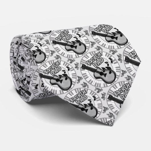 Rocker Pap Stropdas (Opgerold)