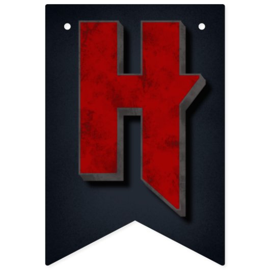 Rocker - Rock Star - Bannière rock et roll (Deuxième drapeau)