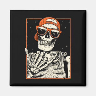 Rocker Skelet Hand Rock op kostuum Fun Halloween Magneet