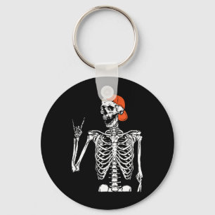 Rocker Skelet Hand Rock op kostuum Fun Halloween Sleutelhanger