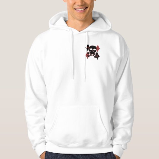 Rocker Skull Hoodie (Voorkant)
