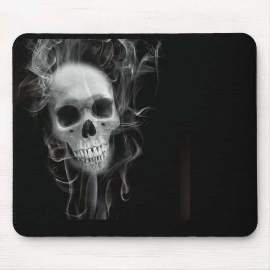 Rocker Skull Mousepad Muismat (Voorkant)