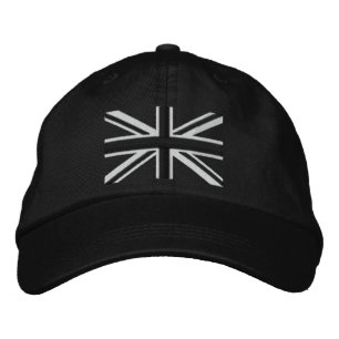 Rocker Union Jack Flag Engeland Swag borduurwerk Geborduurde Pet
