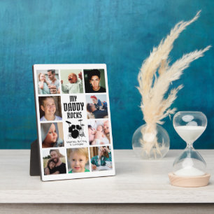 Rocker Vader   Foto van mijn papa Rocks Fotoplaat