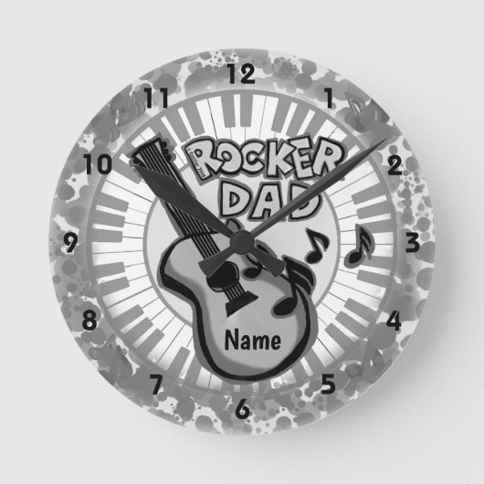 Rocker Vader klok (Voorkant)
