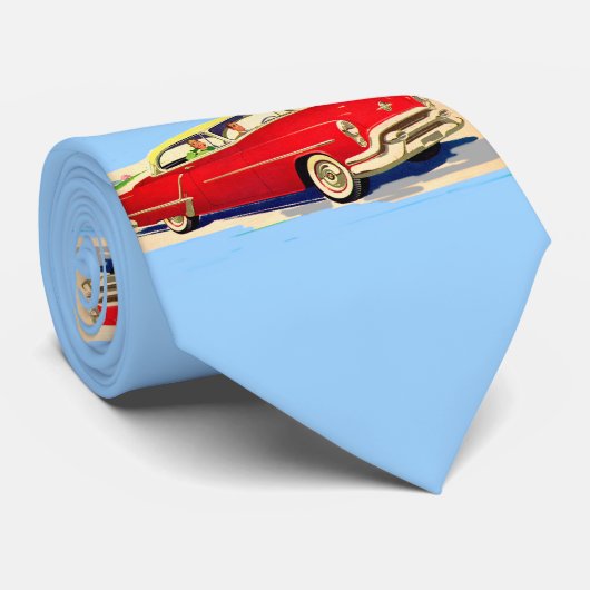 Rocket 88 Oldsmobile uit 1953 Stropdas (Opgerold)