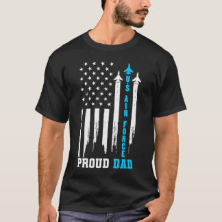 Rocket America Flag Vaderdag T-shirt