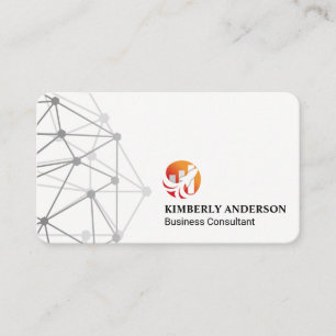 Rocket Bar Graph   Financiële technologie Visitekaartje