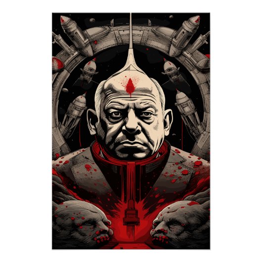 Rocket Benjamin Netanyahu Perfect Poster (Voorkant)