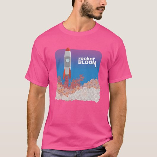 Rocket Bloom T-shirt (Voorkant)