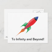 Rocket Briefkaart (Voorkant / Achterkant)