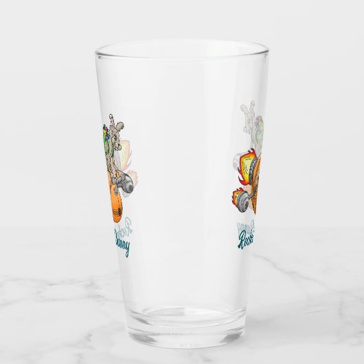 Rocket Bunny Glas (Links)
