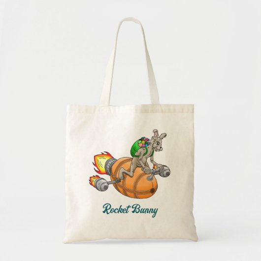 Rocket Bunny Tote Bag (Voorkant)