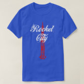 Rocket City Saturn V Huntsville AL Alabama TShirt (Design devant)