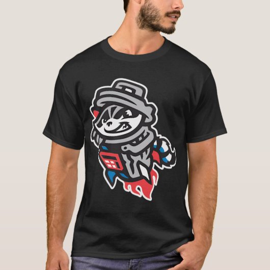 Rocket City Trash Panda's T-shirt (Voorkant)